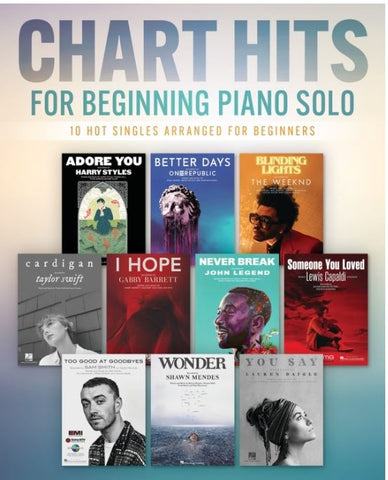 Chart Hits for Beginning Piano Solo