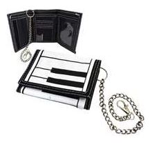 Wallet Keyboard Canvas w/Chain
