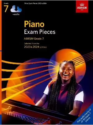 ABRSM Piano Exam Pieces Grade 7 23-24 Book and OLA