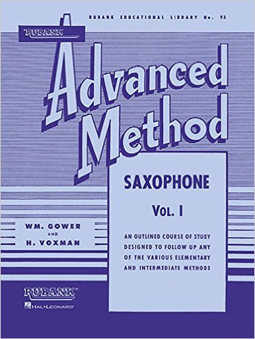 Advanced Method Bk 1 Sax