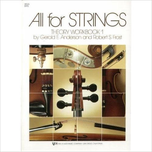 All For Strings Theory Workbook 1 Violin