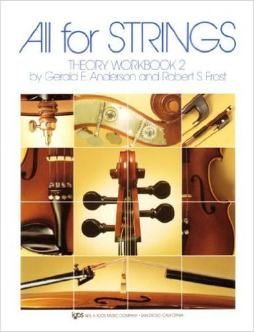 All For Strings Theory Workbook 2 Violin