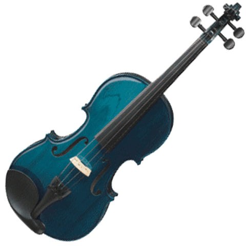 Ashton Av342Bbs - 3/4 Size Violin Outfit Blue Burst