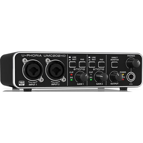 Behringer 2x2 24-BIT/192 KHZ USB Audio Interface
