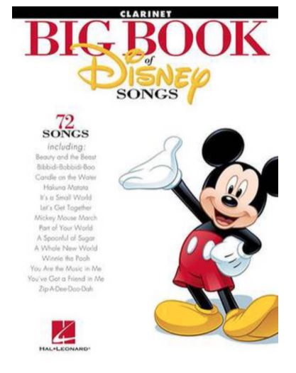 BIG BOOK OF DISNEY SONGS FOR VIOLA