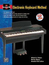 Basix Electronic Keyboard Method Bk/Cd