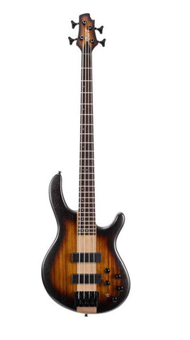 Cort C4 Plus ZBMH Bass Guitar - Tabacco Burst
