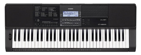 Casio CTX800 Portable Keyboard 61 Note Touch Response 600 Tone- P/Bend