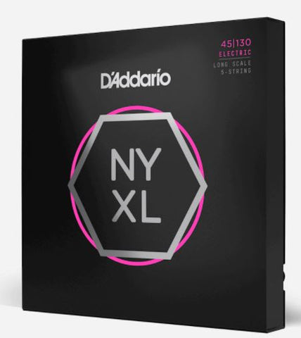 Daddario NYXL 45130 5 String Bass Set 45/130