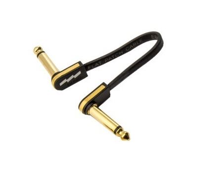 Flat Patch Cable 10CM R/ANG Jack Premium Gold