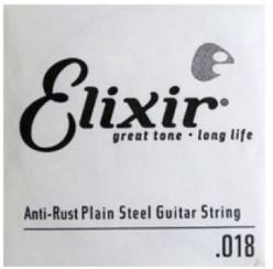 Elixir Plain Steel Single 018