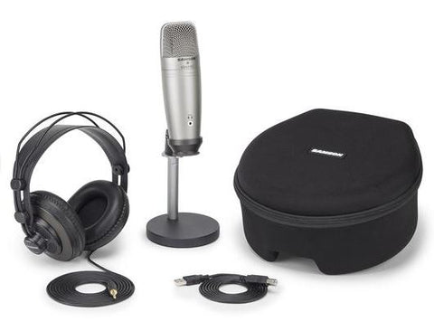 Samson C01U Pro Recording Podcast Pack