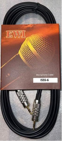 EWI-3.5mm Trs Jack AUX Cable 6 Metre
