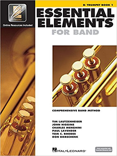 Essential Elements For Band Bk 1 Trumpet Eei