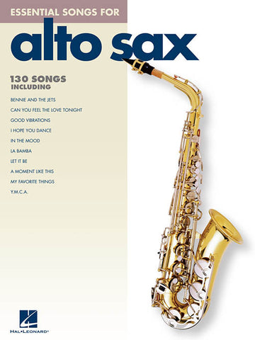 Essential Songs Alto Sax