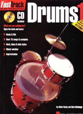 Fasttrack Drums Bk 1 Bk/Cd