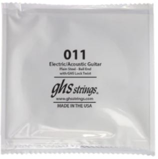 GHS .010 Plain Steel guitar String