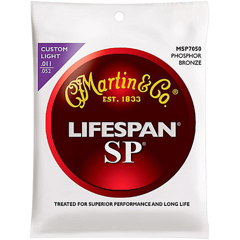 Guitar String Set - Lifespan Custom Light Ph/Br