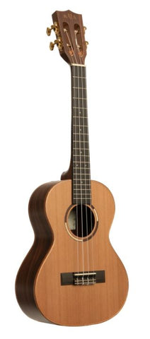 Kala Solid Cedar Top Solid Pau Ferro B&S w/Case