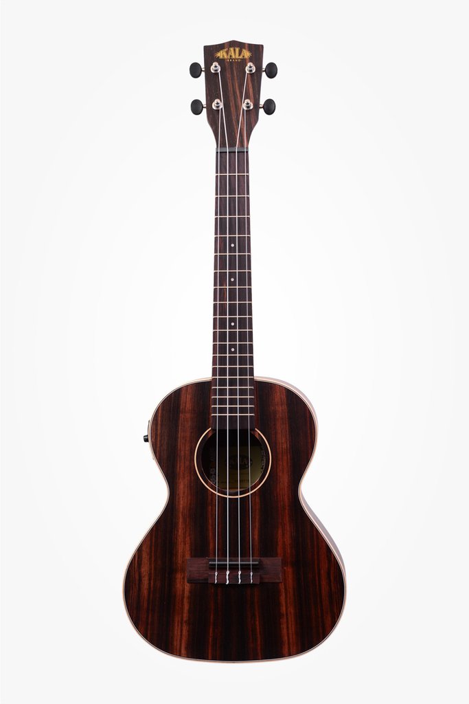 Kala KA-EBY-TE Ebony Tenor Uke W/Electronics