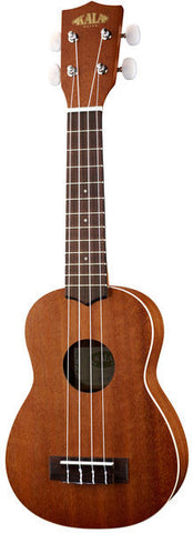 Kala KA-S Soprano Ukulele Natural Satin Mahogany Ka-S