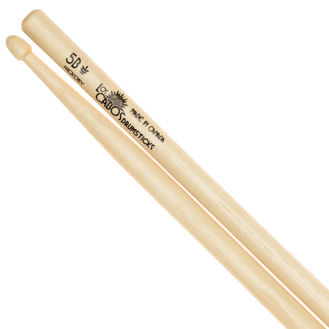 5B WOOD TIP DRUMSTICKS HICKORY