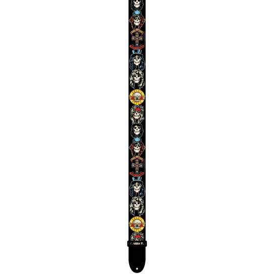 2" Polyester Guns N Roses Guitar Strap