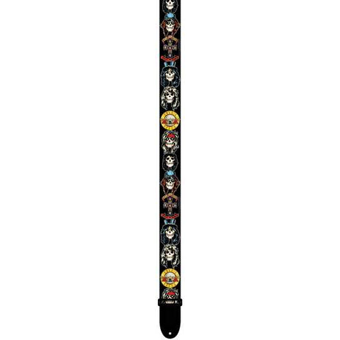2" Polyester Guns N Roses Guitar Strap