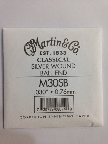 4Th D Classical Gtr Single Str Ball End M30Sb