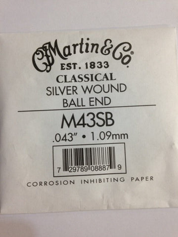 6Th E Classical Gtr Single Str Ball End M43Sb