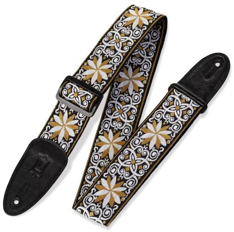 Strap Levys 2 Print Woven Yellow White
