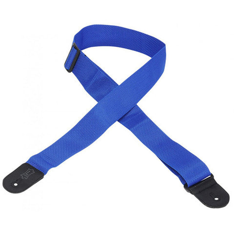02 Inch Gtr Strap Cotton/Poly Royal Blue - Shearer's Music Work
