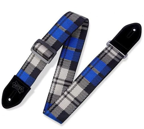 Levy's 2 Inch Webbing Guitar Strap Suede End