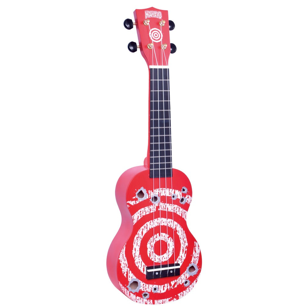 Mahalo UKE.MD1TRD Soprano Ukulele Target Red