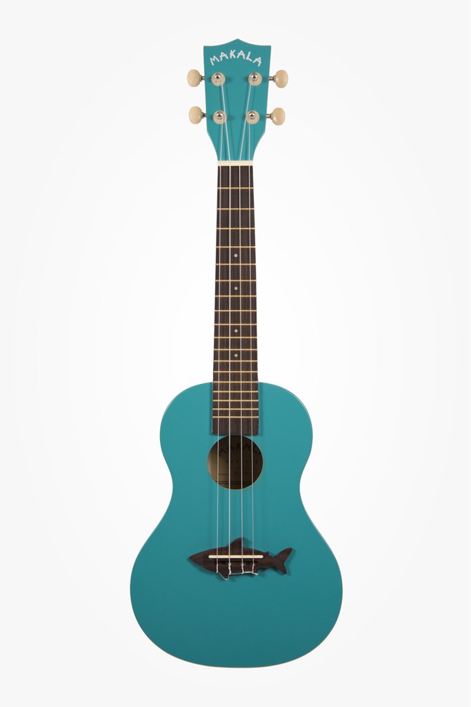 Makala Shark MK-CSBLU Concert Ukulele - Mako Blue