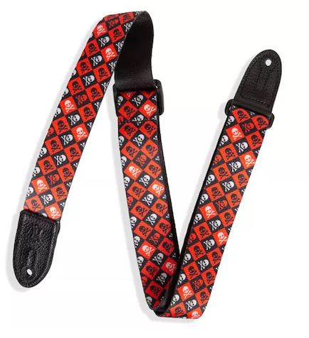 Levys Crossbones Guitar Strap