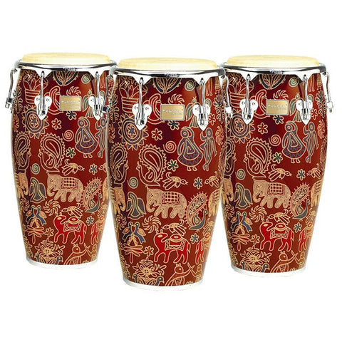 Congas 3 Fantasy Siam Chrome