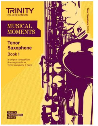 MUSICAL MOMENTS TENOR SAX BK 1 SAX/PNO