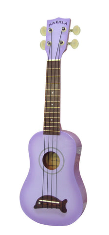 Makala Dolphin Makalas-Pub Soprano Purple Burst Ukulele W/Bag