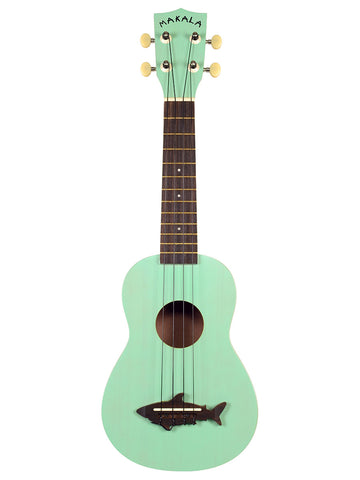 Makala Shark Mk-Ssgrn Soprano Ukulele Surf Green