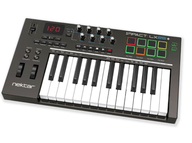 NEKTAR 25 KEY USB CONTROLLER WITH PADS
