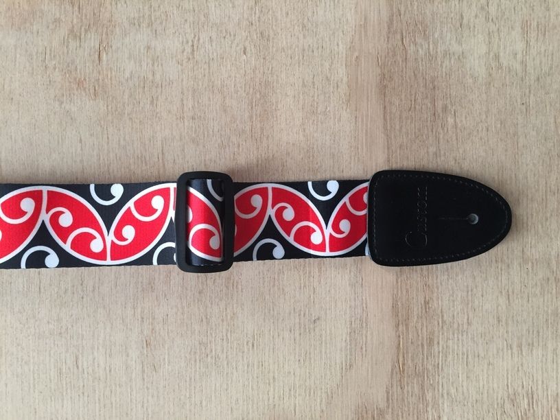 OCA CUSTOM MAORI GUITAR STRAP