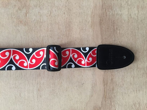 OCA CUSTOM MAORI GUITAR STRAP