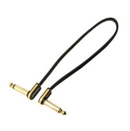 FLAT PATCH CABLE 28CM RIGHT ANGLE JACK PREMIUM G
