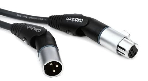 Daddario Cable MS25 Custom Series Swivel Mic Cable 25 FT