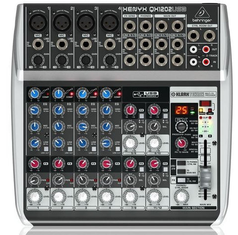 Behringer QX1202USB 12 Channel Mixer USB