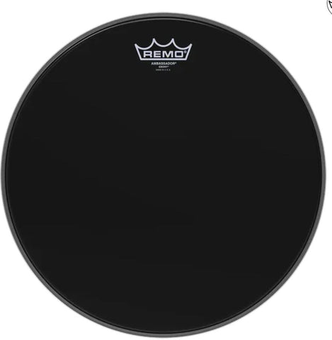 Remo 22" Ambassador Ebony Bass Drum Head