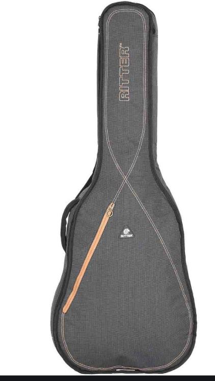 RITTER SESSION 3 CLASSICAL GUITAR - MISTY GREY/LEATHER BROWN