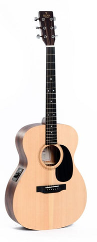 Sigma Guitar Solid Spruce Top-Solid Mahog B&S-LR Baggs PU