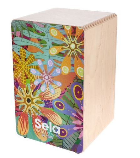Sela Art Series Cajon - Flower Power